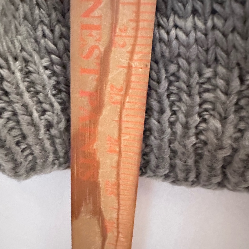 VTG M NORTHPOIN RARE charming landscape sheep pastoral hand knit cardigan - Picture 9 of 11